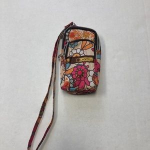 Multi Pocket Cellphone purse and Wristet